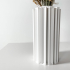 The Unda Vase, Modern and Unique Home Decor for Dried and Preserved Flower Arrangement  | STL File image