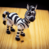 Adorable Flexi Zebra 3MF File Included image