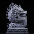 Aztec Dragon bust (Pre-Supported) image