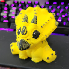 Picture of print of Cute Triceratops  (NO SUPPORTS)