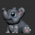 CUTE ELEPHANT  (NO SUPPORTS) image