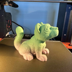 Picture of print of CUTE LEOPARD (NO SUPPORTS)