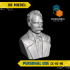 Friedrich Nietzsche - High-Quality STL File for 3D Printing (PERSONAL USE) image