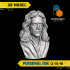Isaac Newton - High-Quality STL File for 3D Printing (PERSONAL USE) image