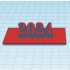 2024 3D Text image