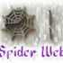 Spider web clock image