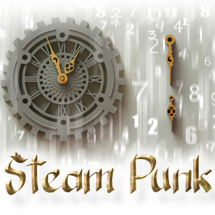 Steampunk clock's Cover