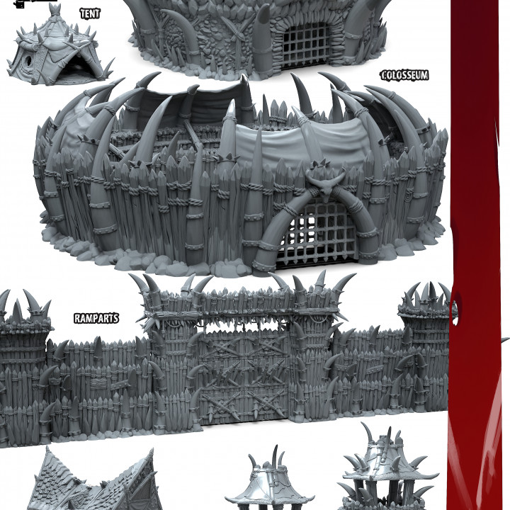 Tusklands Apocalypse: Buildings and Terrain's Cover