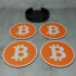 Bitcoin Coaster Set image
