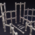 Modular Columns & Archways | Gothic Elven Style RPG Scatter image