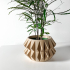 The Almin Planter Pot with Drainage Tray & Stand: Modern and Unique Home Decor image
