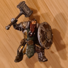 Picture of print of Dwarven Life Cleric - Tors of Delvdor