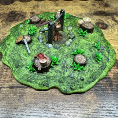Picture of print of Camp Site Terrain Set - A Place of Respite