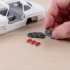 Brake discs and calliper for 24th scale model cars image