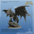 Crysalara the Frostborne Enchantress with Glacialis the Ice Dragon image