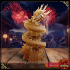 Year of the Dragon Dice Tower - SUPPORT FREE! image