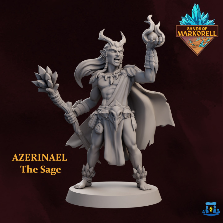 Azerinael. Hero of Markorell's Cover