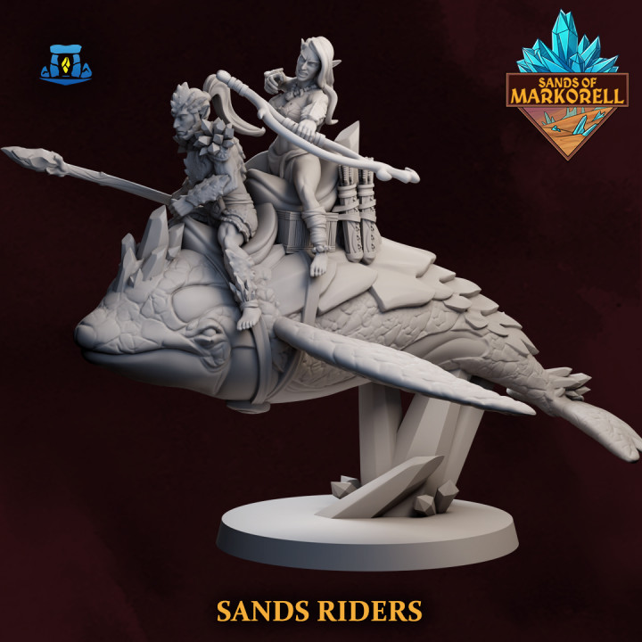 Sands Riders of Markorell - 3's Cover