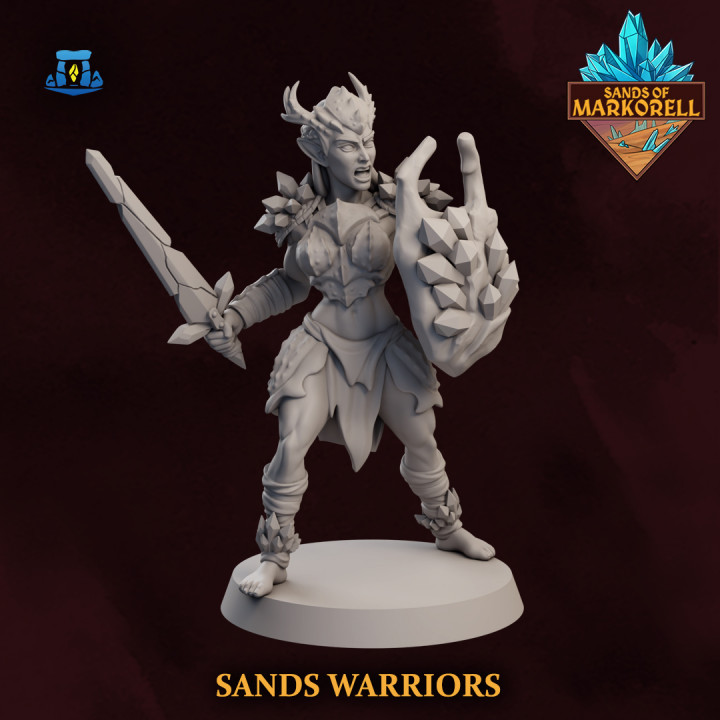 Sands Warrior of Markorell - 1's Cover