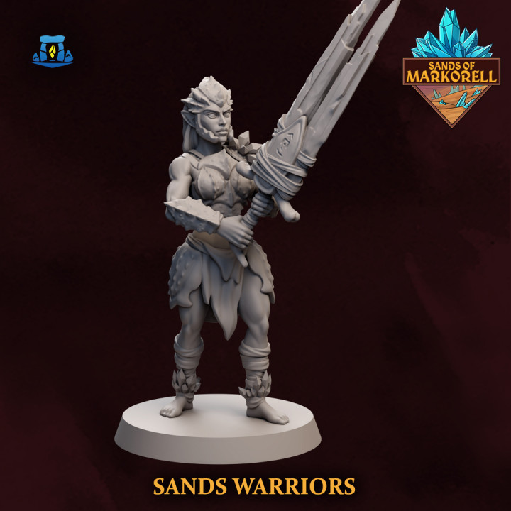 Sand Warrior of Markorell - 2's Cover