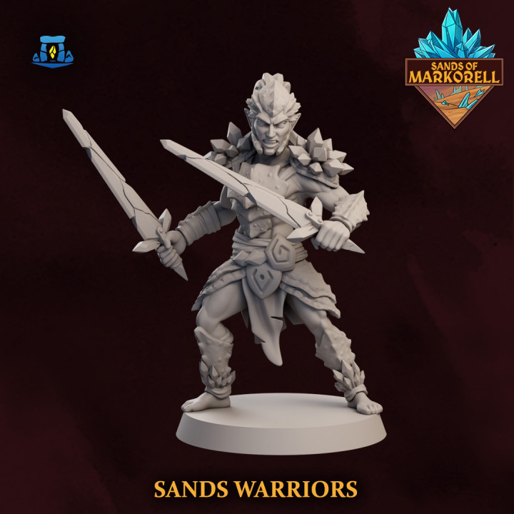 Sand Warrior of Markorell - 5's Cover