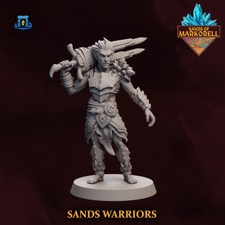 Sand Warrior of Markorell - 6's Cover