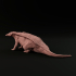 Desmatosuchus  resting 1-35 scale pre-supported triassic animal image