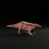 Desmatosuchus  standing 1-35 scale pre-supported triassic animal image