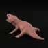 Eryops 1-35 scale pre-supported triassic animal image