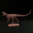 Herrerasaurus running 1-35 scale pre-supported dinosaur image