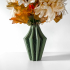 The Walo Vase, Modern and Unique Home Decor for Dried and Preserved Flower Arrangement  | STL File image