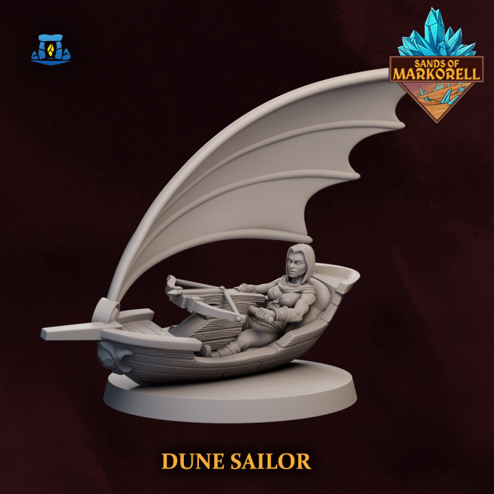 Dune Sailor of Markorell - 1's Cover