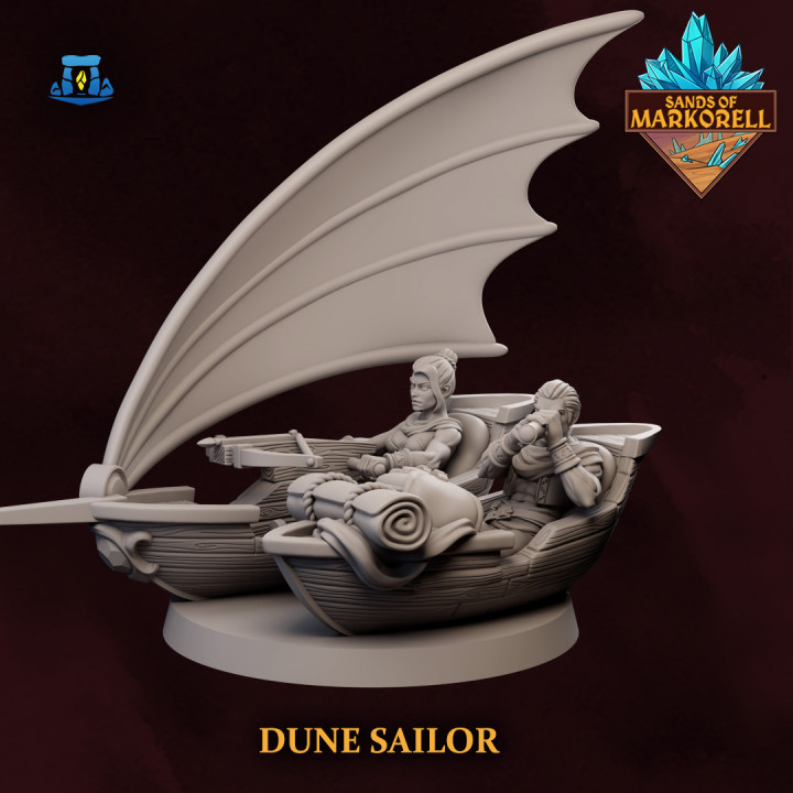 Dune Sailor of Markorell - 3's Cover