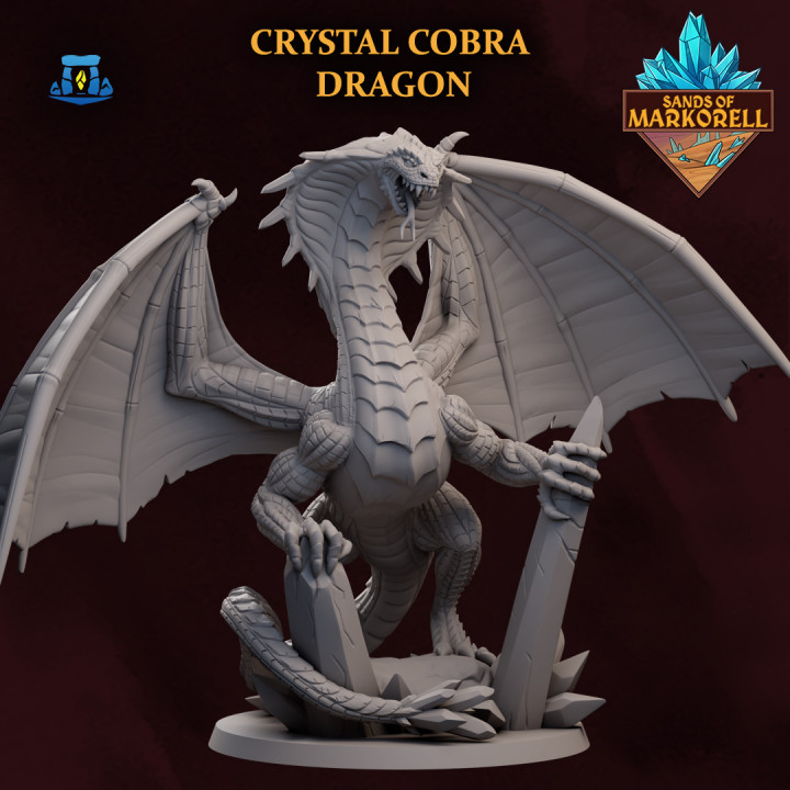 Crystal Cobra Dragon. Markorell's Cover