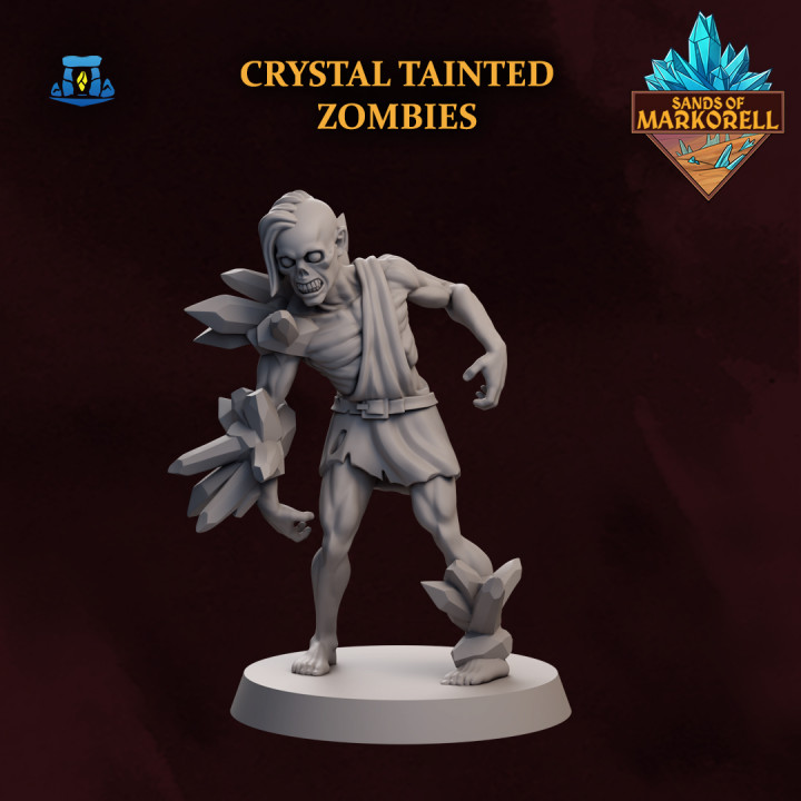 Crystal Tainted Zombie. Markorell - 3's Cover