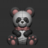 CUTE TEDDY PANDA (NO SUPPORTS) image