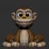 CUTE MONKEY (NO SUPPORTS) image