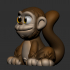 CUTE MONKEY (NO SUPPORTS) image