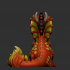 CUTE FIRE DRAGON (NO SUPPORTS) image
