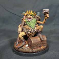 Picture of print of Zunabar the Goblin King