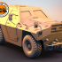 Aligator Armored scout car image