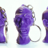 Classic Zombie Head Keychain and Magnets STL | Give Away 🧟‍♂️🔑 image