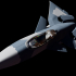 28mm JAS 41 Vampyren Stealth Fighter image