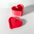 Heart Storage Container | Desk Organizer and Misc Holder | Modern Office and Home Decor image