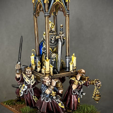 Picture of print of Grail Pilgrims - Highlands Miniatures