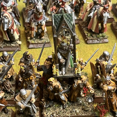 Picture of print of Grail Pilgrims - Highlands Miniatures