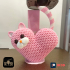 KNITTED HEART KITTEN / MULTI PARTS AND COLOR FILE image