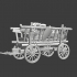 Medieval wartime supply wagon - Wargaming Props image