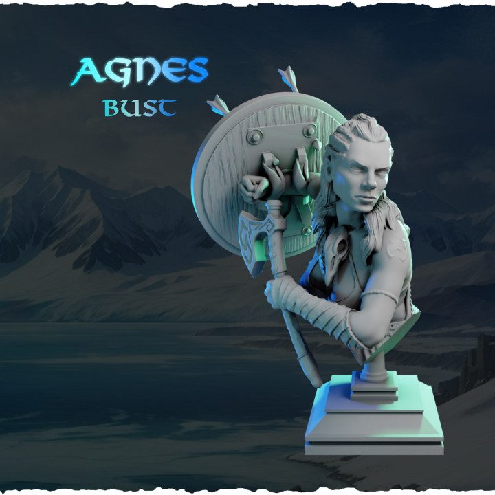 Agnes bust from Ladies of the North (Vikings)'s Cover