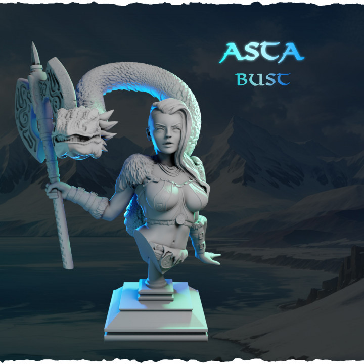 Asta bust from Ladies of the North (Vikings)'s Cover